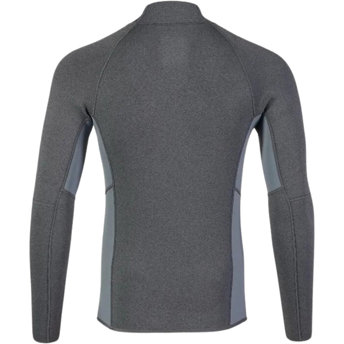 2024 Musto Mens Champ Long Sleeve 2mm Neoprene Top 82415 - Dark Grey / Marle